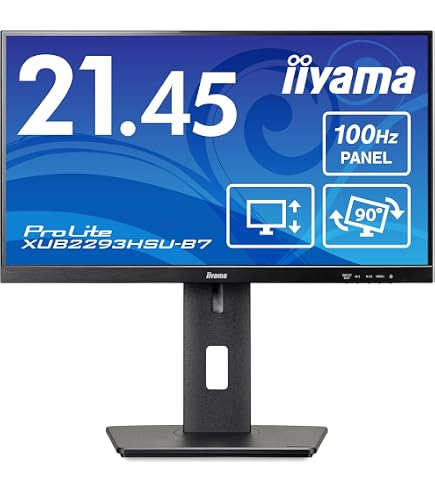 iiyama XUB2294HS-B1 モニター ディスプレイ 21.5インチ Amazon.co.jp: iiyama モニター ディスプレイ 21.5インチ フルHD VA 高